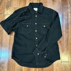 Billy Reid Denim Western Shirt
